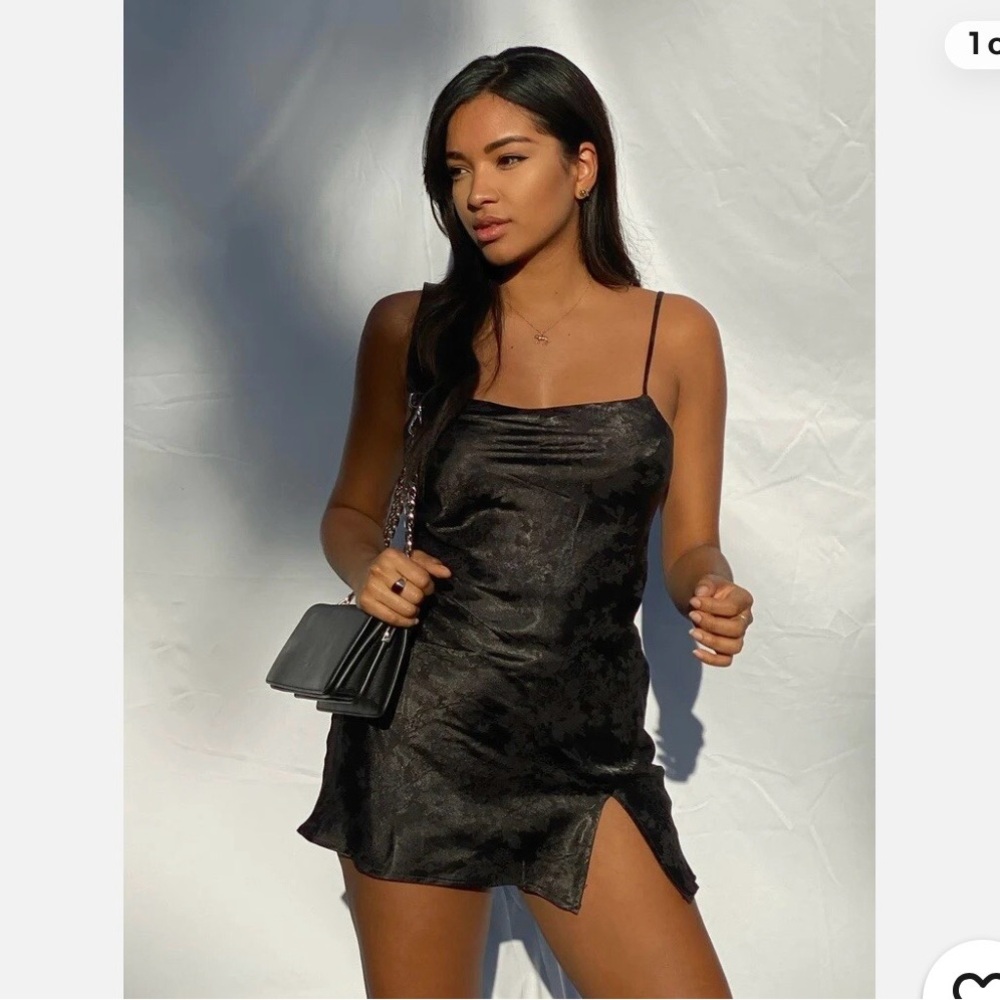 Princess Polly Norman Black Mini Dress